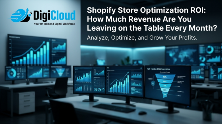Shopify Store Optimization ROI: How Much Revenue Are You Leaving on the Table Every Month?