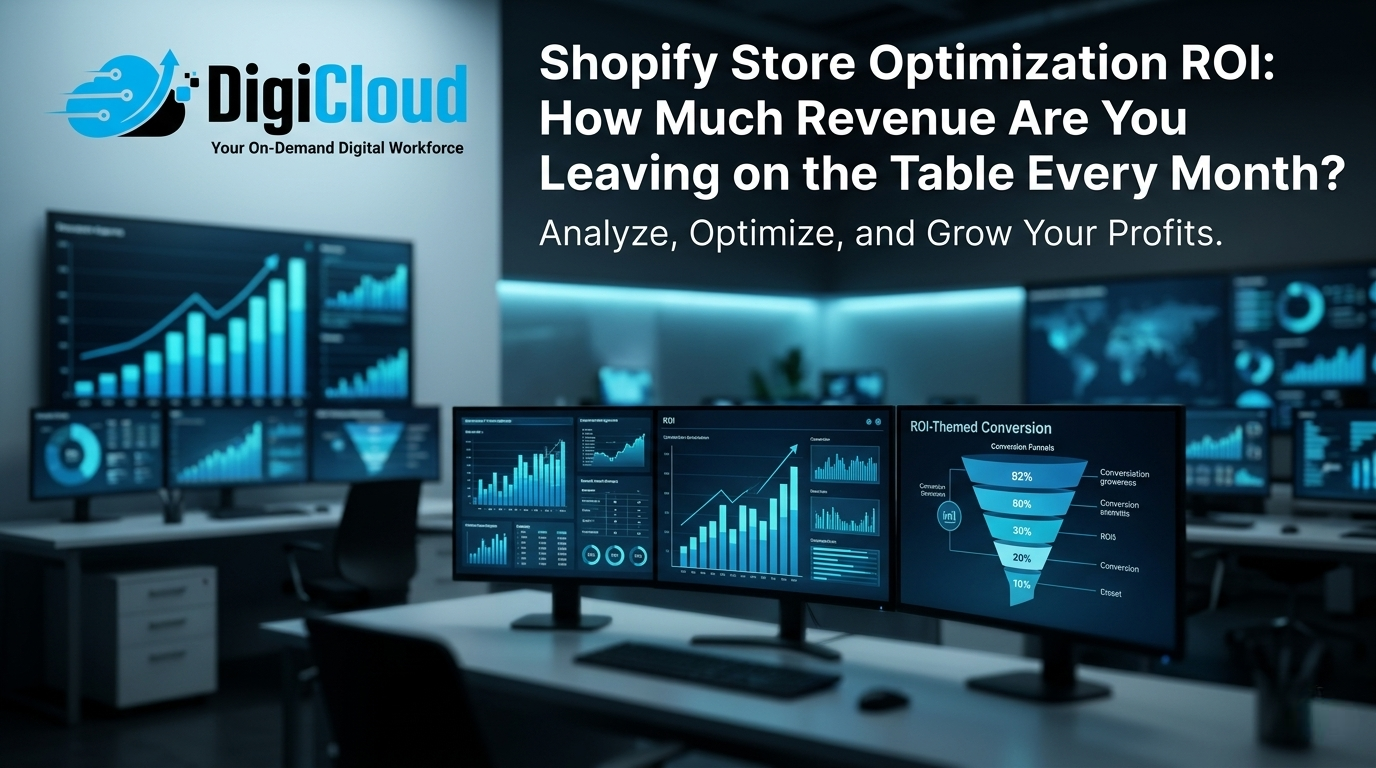 Shopify Store Optimization ROI: How Much Revenue Are You Leaving on the Table Every Month?