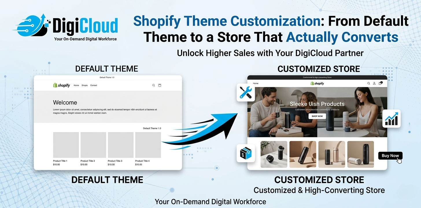 Shopify Theme Customization From Default Theme to a Store
