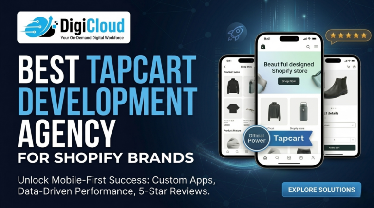 Tapcart Development Agency for Shopify