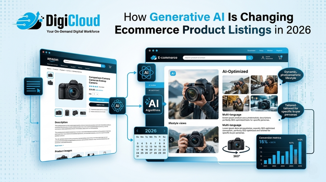 generative AI ecommerce product listings